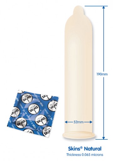 image extraite preservatifs naturels skins vrac pochette