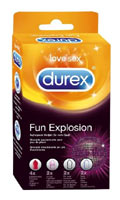 Prservatifs Durex Fun Explosion - ClassicKit - 10 Prservatifs