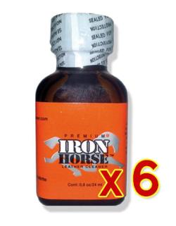 Poppers Iron Horse 24 ml x 6 - PwdFactory