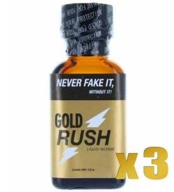 Poppers Maxi Gold Rush 24 ml (Pentyle) x 3