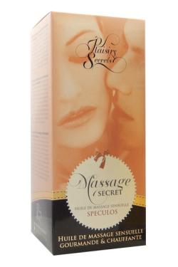 Huile de massage ''Massage Secret'' - Plaisirs Secrets - Speculos - 50 ml
