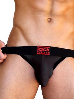 Jock Strap ''Miracle'' Jackadams - Black/Black - Size L