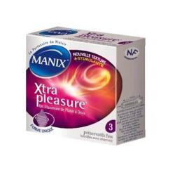 Prservatifs Manix Xtra Pleasure - x3