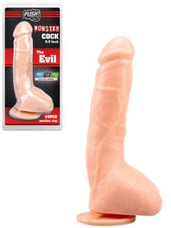 The Evil - Monster Cock - Push - Natural - Size 9.5 Inches