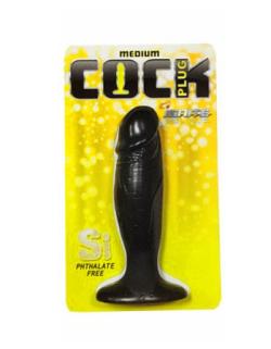 Cock Plug - Ignite - Black - Medium