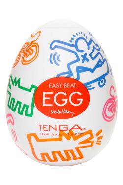 Egg Easy Beat - by Keith Haring - TENGA