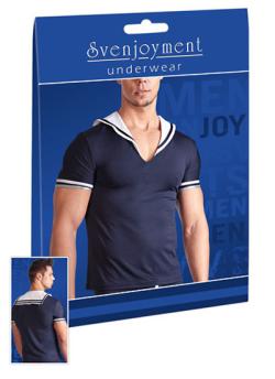 Tee-Shirt ''Marins'' SvenJoyment - Bleu Marine/Blanc - Taille L