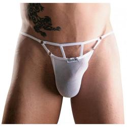String Filet New Look ''99-07'' - LookMe - Blanc - Taille XL
