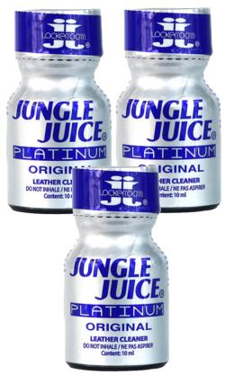 Poppers Jungle Juice Platinum small (pentyle) 10ml  x 3