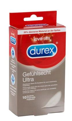 Prservatifs Durex Love Sex Ultra - 10 Prservatifs