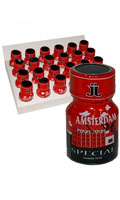 Cliquez pour voir la fiche produit- Box Poppers Amsterdam ''RED - SPECIAL'' 10ml x 18