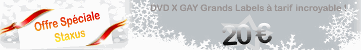 Achetez vos DVD XXX Gay moins cher ! Port discret et gratuit d�s 55 euros de commande