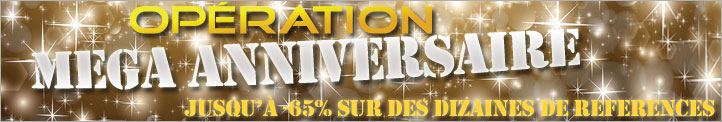 Mega Anniversaire ! Des dizaines de r�ductions sur les films et accessoires gay