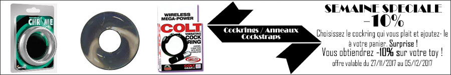 Cock-rings anneaux et ball stretchers - cliquez ici !