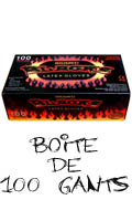Gants noir Mister B (x100) - Taille M