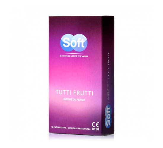 Préservatif Soft Classique - Tutti Frutti x 12