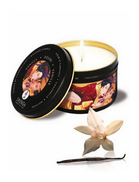 Shunga - Chandelle à Massage - Vanille - 200 ml