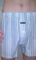Calecon Fantaisie Impetus - Bleu Ciel/Gris - Taille M