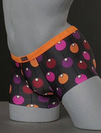 Hipshort Alliance Bruno Banani - Anthracite/Orange - Taille L