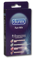 Préservatifs Durex Fun-Mix (boite de 6)