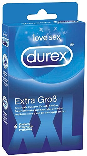 Préservatifs Durex King-Size x 6