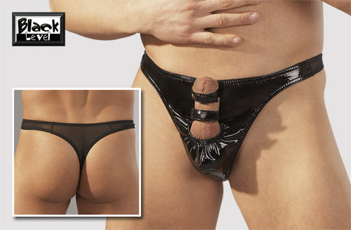 String Cockring Rio - Noir - Taille XL