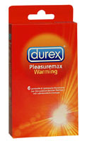 Préservatifs Durex Pleasuremax Warming x 6