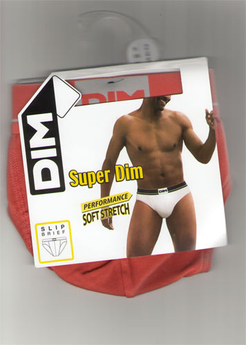 Slip Stretch Super DIM - Orange Foncé - Taille XXL