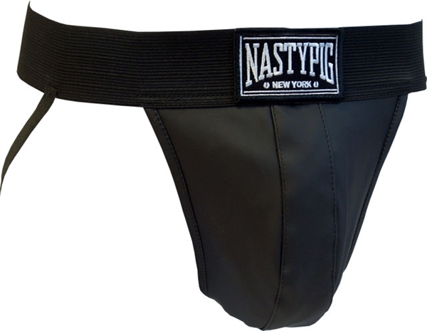 Jock Strap Cuir NastyPig - Noir - Taille L