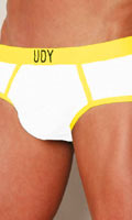 Slip Vitamina UDY - Blanc/Jaune - Taille L