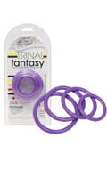 Lot de 4 anneaux Trinal Fantasy