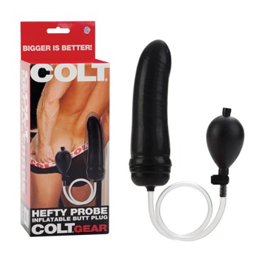 Colt Hefty Probe - Gode gonflable - Noir