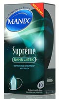 Préservatifs Manix Suprême (sans latex) - x10