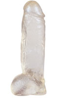 Gode King Kong 9 pouces - Cristal
