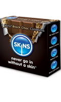 Préservatifs Black Choc Skins - x4