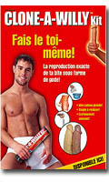 Cliquez pour voir la fiche produit- Clone ton sexe ! (Clone a willy Kit)