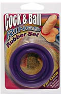 Cliquez pour voir la fiche produit- Cock&Ball Rings rubber set Latex (pack de 3)