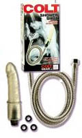 Cliquez pour voir la fiche produit- Syst�me douche anale + Gode en Jelly - COLT