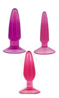 Cliquez pour voir la fiche produit- Pack de 3 Plugs Anal Bouncers