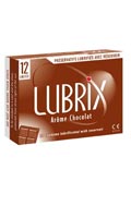 Cliquez pour voir la fiche produit- Pr�servatifs Lubrix Parfum�s - Chocolat - x12