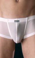 Cliquez pour voir la fiche produit- Shorty Apropo Hysterie ManStore - Blanc - Taille S