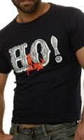 Cliquez pour voir la fiche produit- Tee-Shirt Ho ! - Bleu Fonc� - Taille S