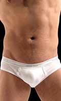 Cliquez pour voir la fiche produit- Slip Hipster PriapeWear - Blanc - Taille M