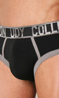 Cliquez pour voir la fiche produit- Slip Sabana UDY Collection - Noir/Gris - Taille L