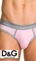 Cliquez pour voir la fiche produit- Slip ''miami vice'' D&G - Rose/Gris - Taille L
