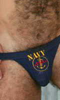 Jock Strap Navy - NY JOX - Bleu Marine - Taille S