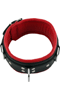 Cliquez pour voir la fiche produit- Collier Luxe Esclave Int�rieur Rouge