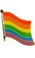 Cliquez pour voir la fiche produit- Pin's Rainbow Flag