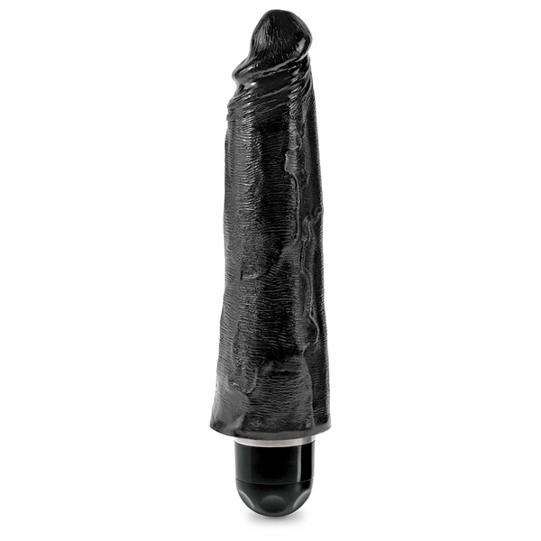 image extraite gode vibrating stiffy king cock noir taille 20cm