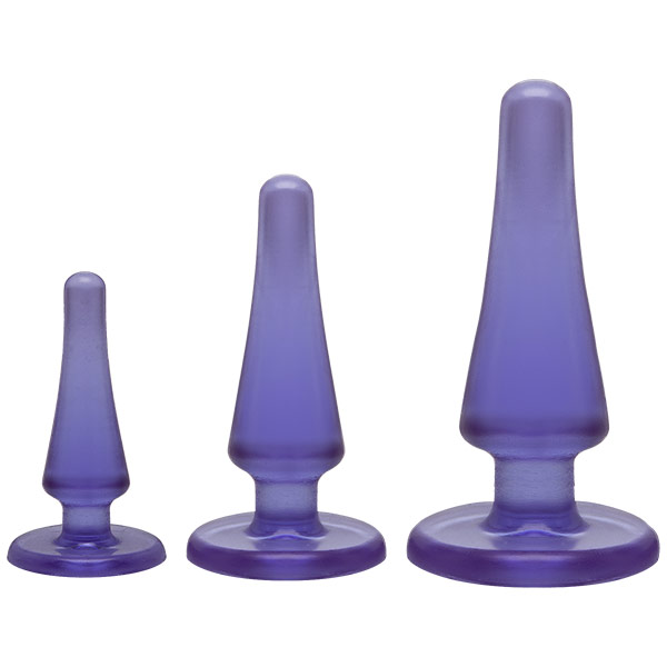image extraite anal initiation kit crystal jellies doc johnson violet
